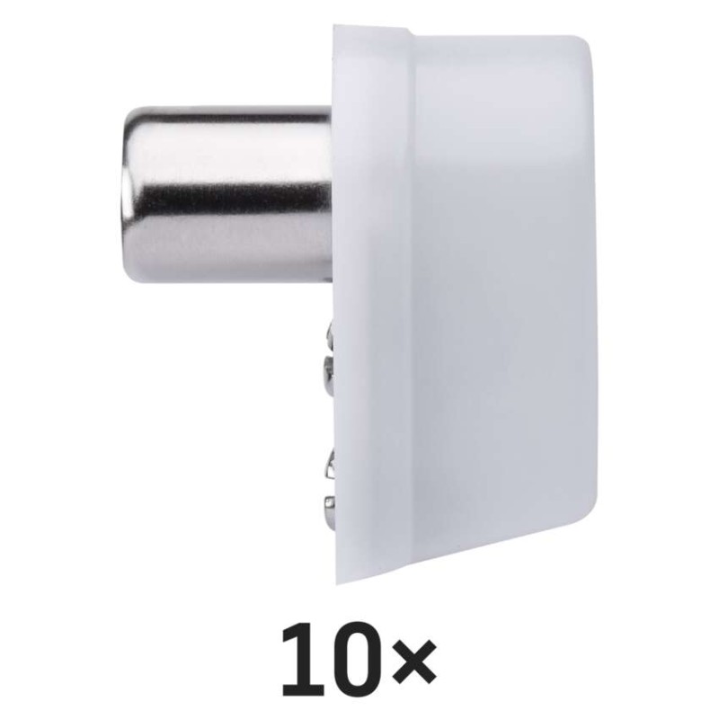 IEC antenniliitmik isane, sissesurutav, nurgaga, 10 tk