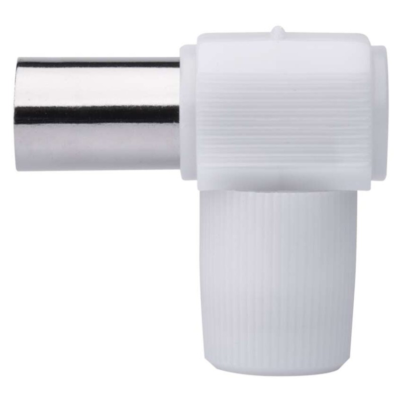 Konektor IEC vidlice skrutkovací uhlový, 10ks