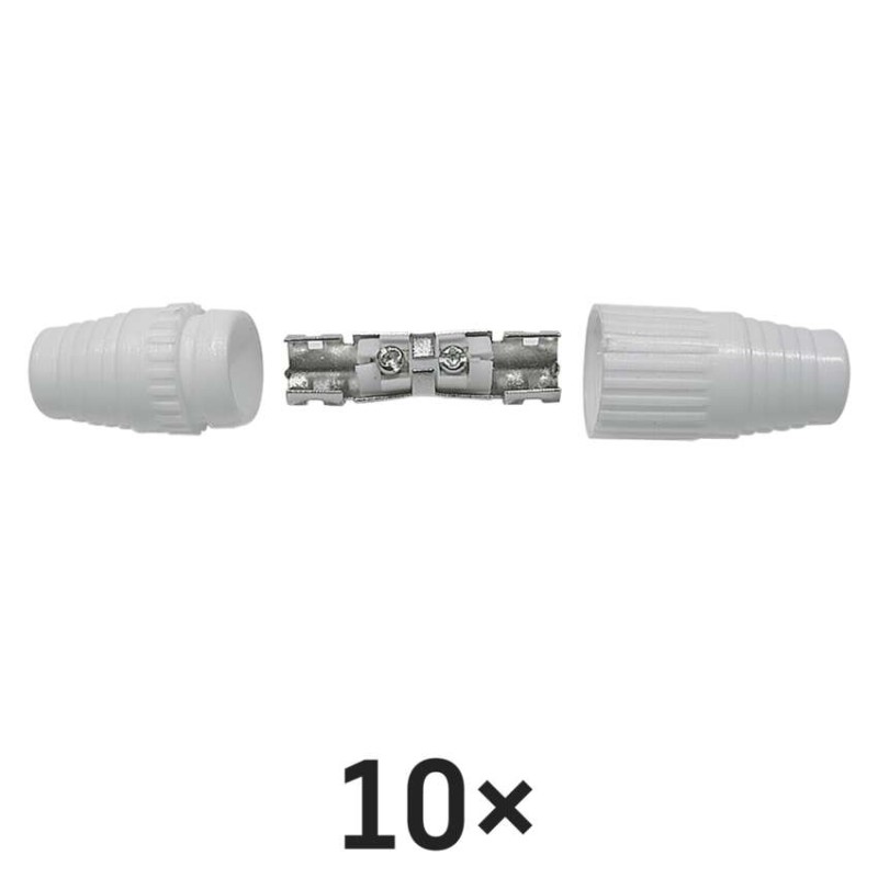 Konektor IEC spojka, 10ks