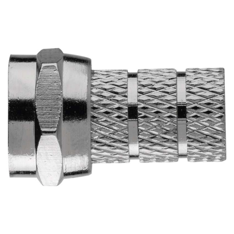 Konektor F vidlica pre koax 3C2V, 10ks