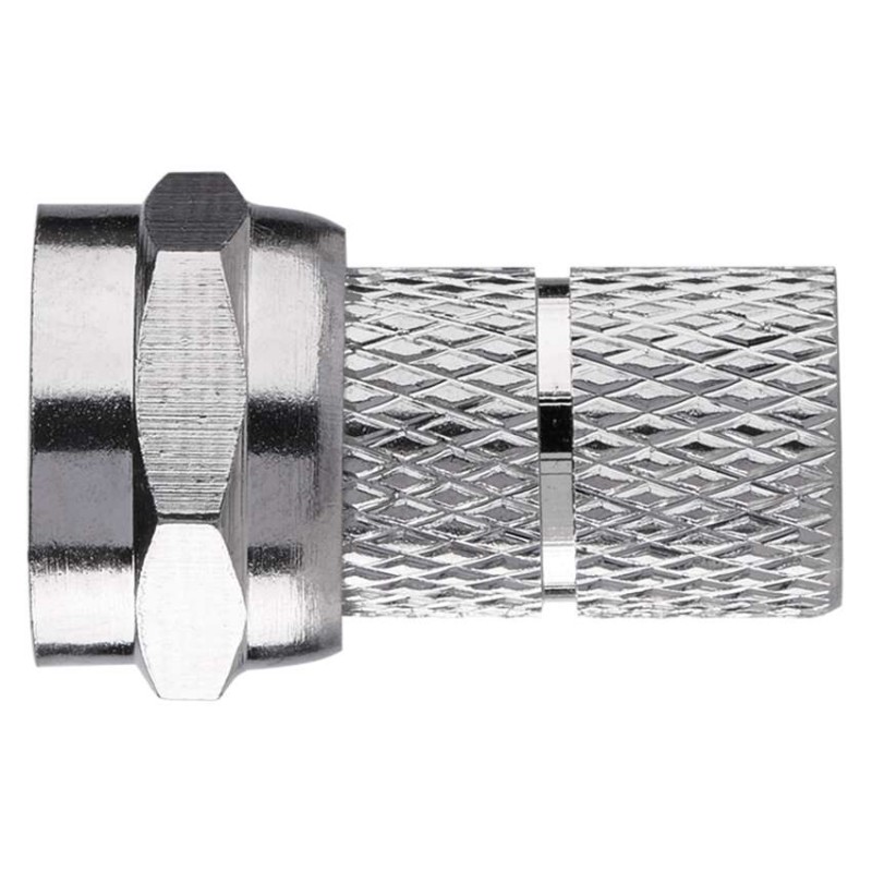 Konektor F vidlica pre koax CB113, 10ks