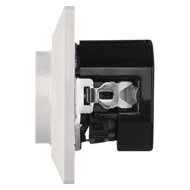 EMOS Aljzat USB csatlakozóval, SCHUKO fehér