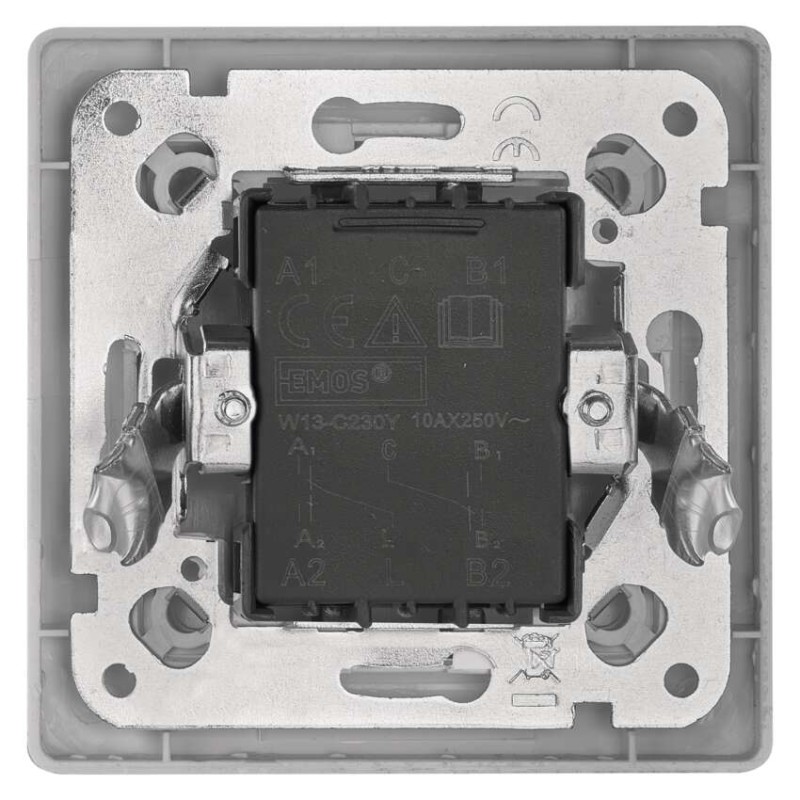 Přepínač dvojitý střídavý č. 6+6