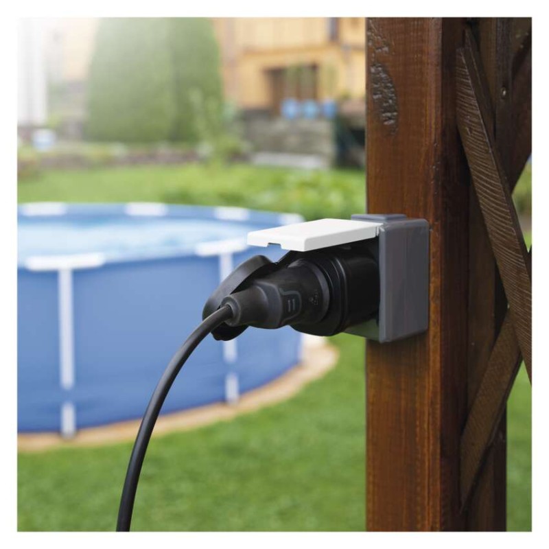 Gniazdo WiFi GoSmart IP44 IP-3005F