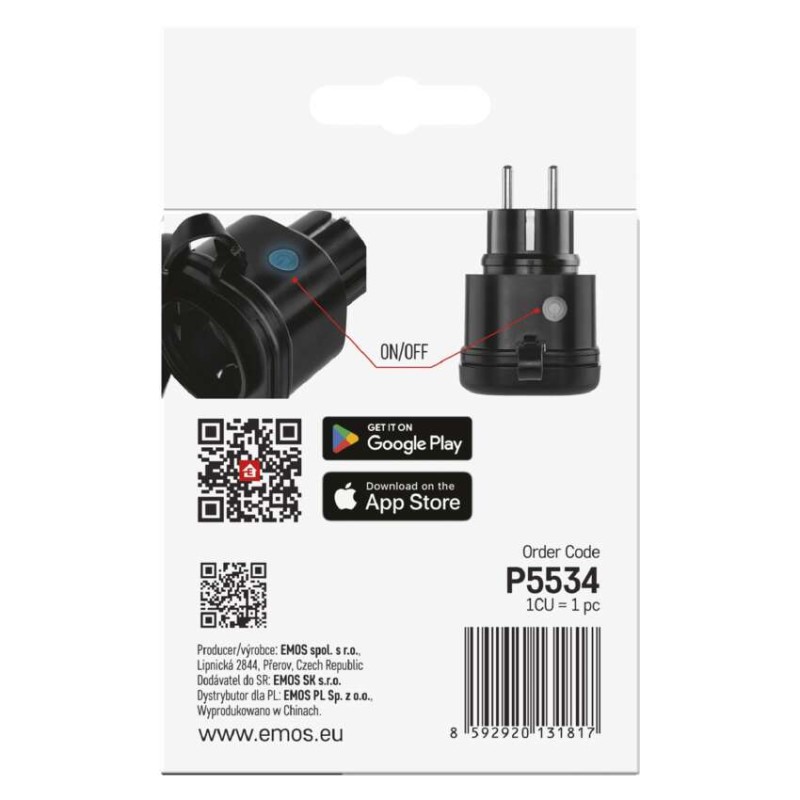 GoSmart zigbee aljzat IP-3010S