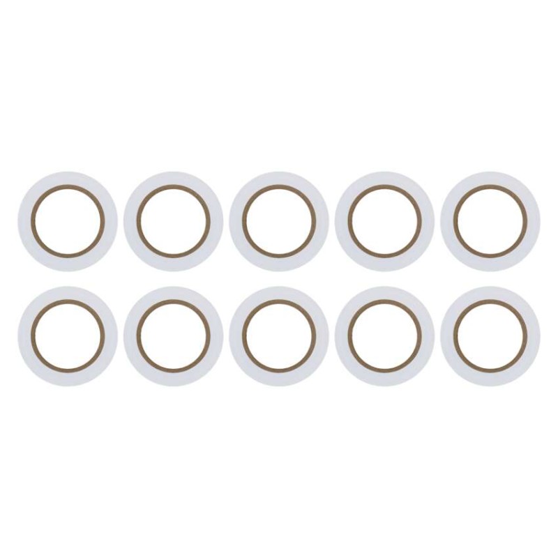 Izolační páska PVC 15mm / 10m bílá, 10 ks