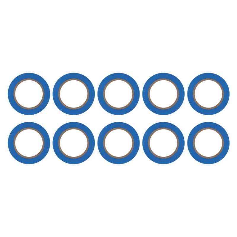 PVC izoliacinė juosta 15 mm / 10 m, mėlyna, 10 vnt.