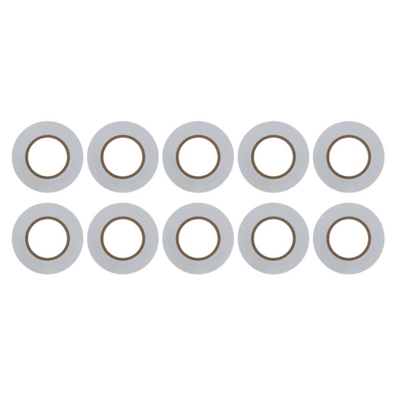 Izolačná páska PVC 19mm / 20m biela, 10ks