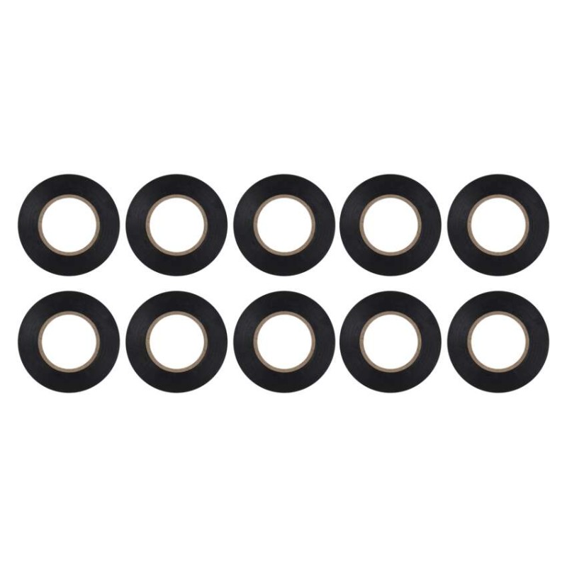 Izolačná páska PVC 19mm / 20m čierna, 10ks