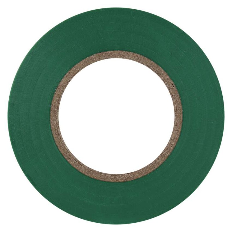 Izolační páska PVC 19mm / 20m zelená, 10 ks