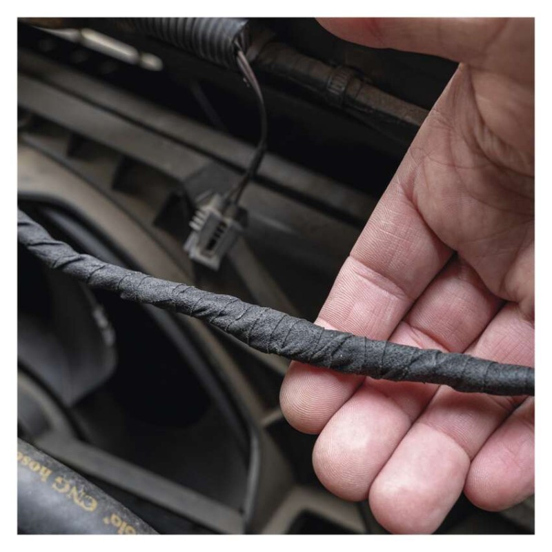 Izolačná páska textilní 15mm / 15m čierna