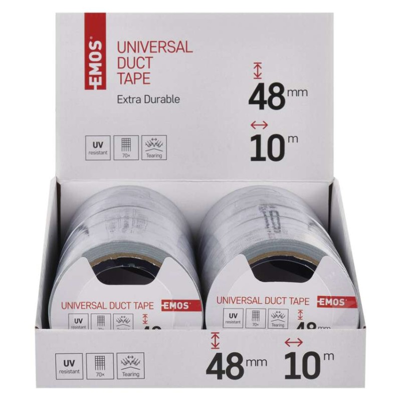Univerzálna páska 48mm / 10m DUCT TAPE, 10ks, box