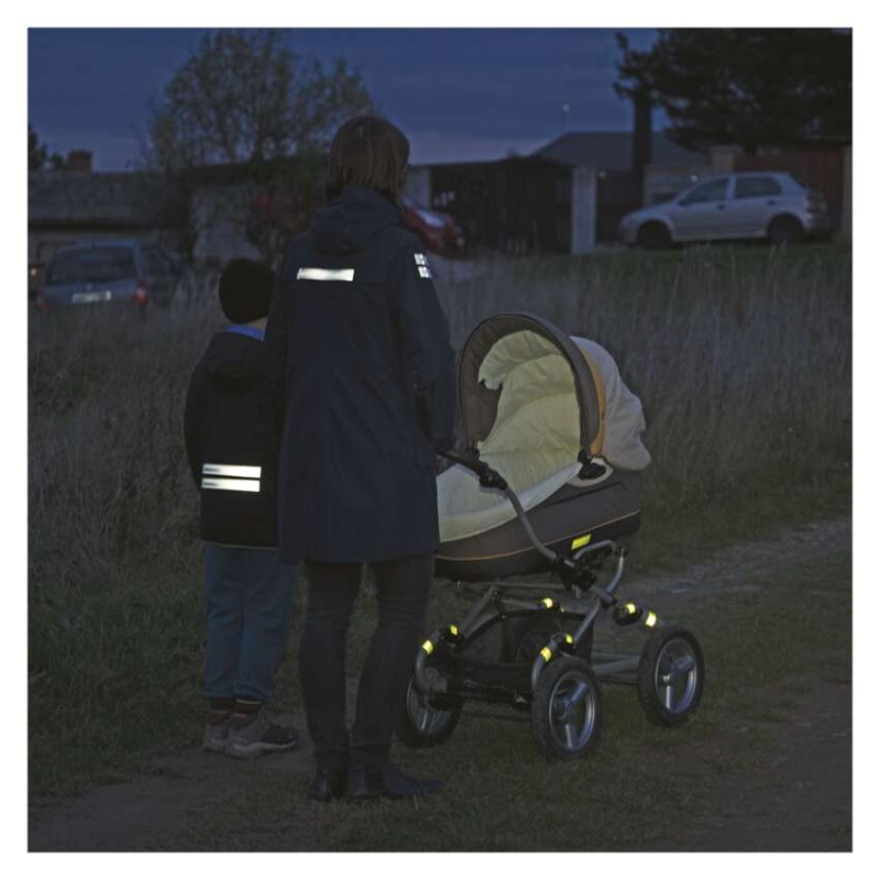 Reflexní páska 25 mm / 2m, 12 ks, box