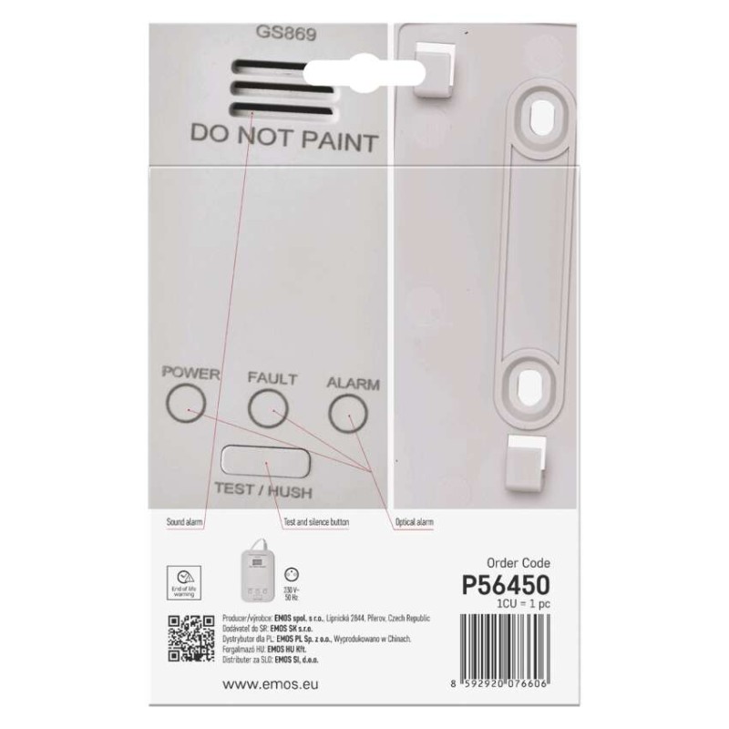 Detektor plynu GS869