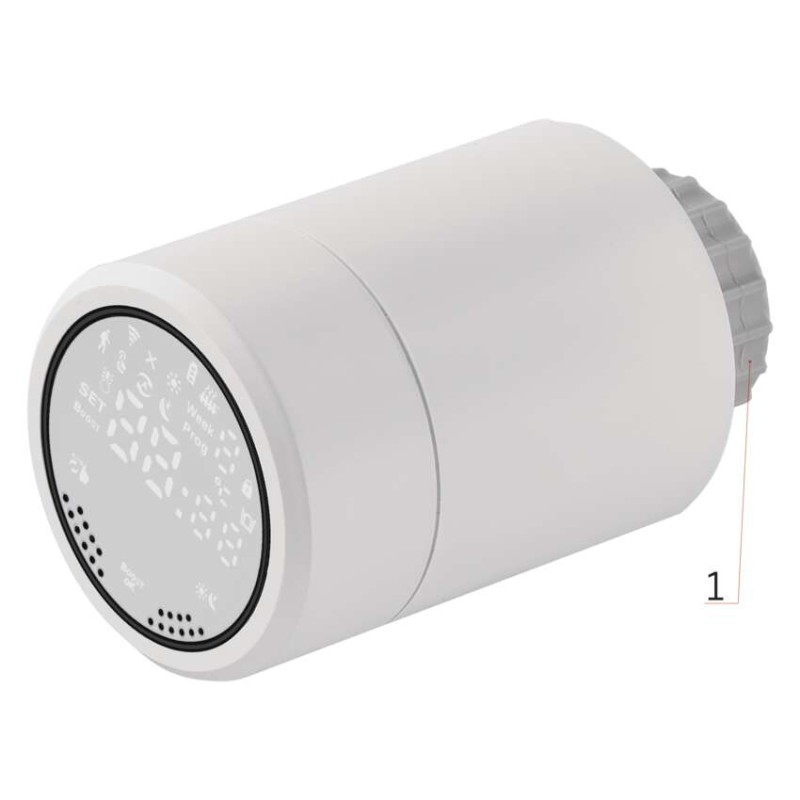 GoSmart Digitális termosztatikus fej P5630S ZigBee