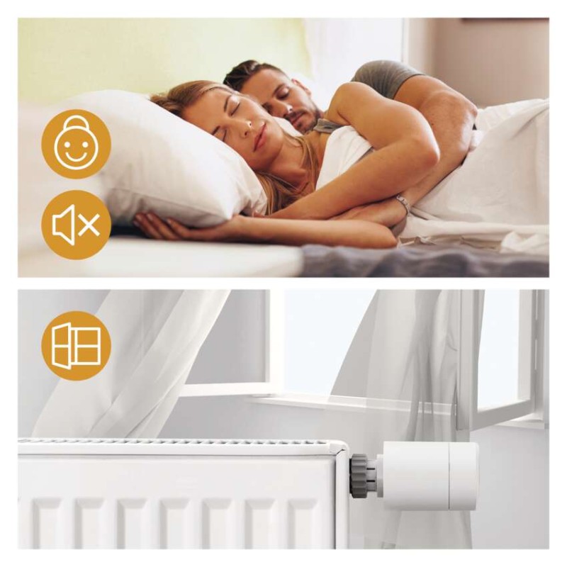 GoSmart Digitális termosztatikus fej P5630S ZigBee