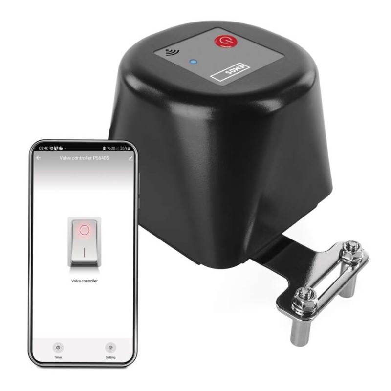 GoSmart Motorizovaný zavírač ventilu voda/plyn P5640S ZigBee