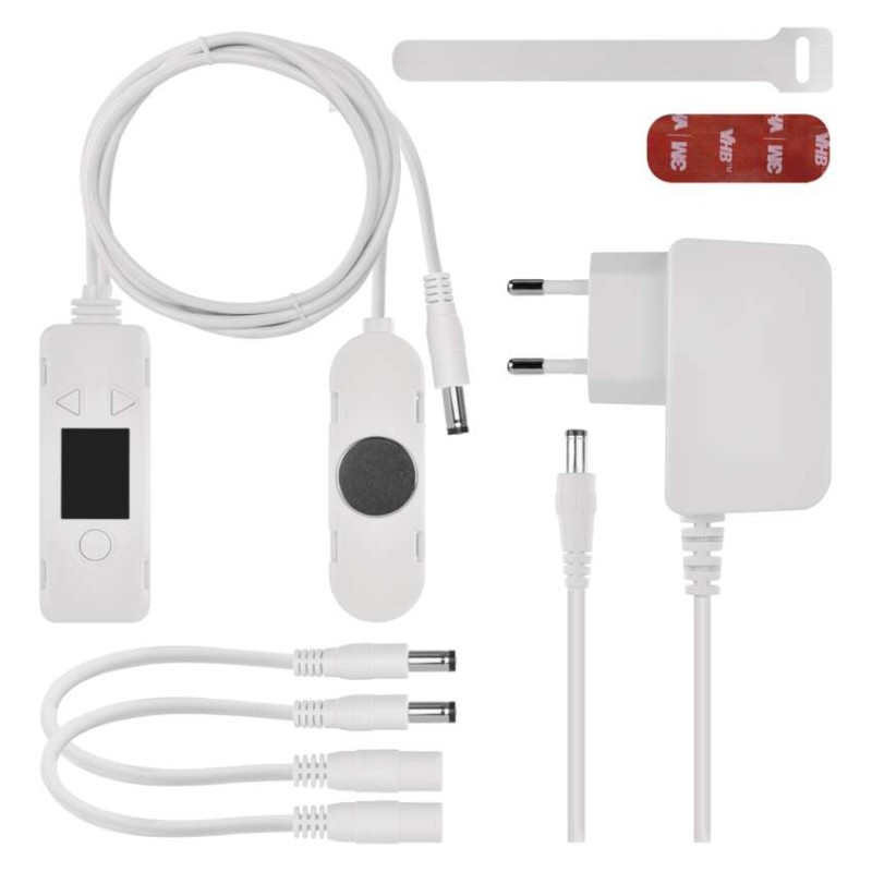 Ventilátor pod radiátor TRIO, biely