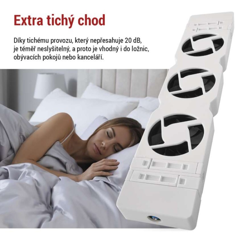 Prodlužovací radiátorový set - rozšíření základní sady ventilátorů