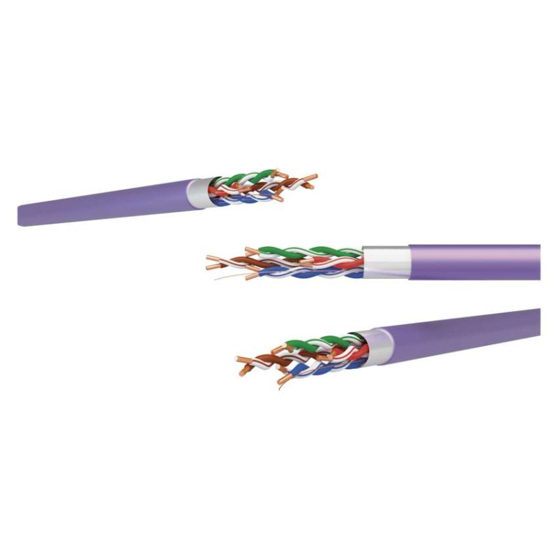 Datový kabel FTP CAT 5E LSZH, 305m
