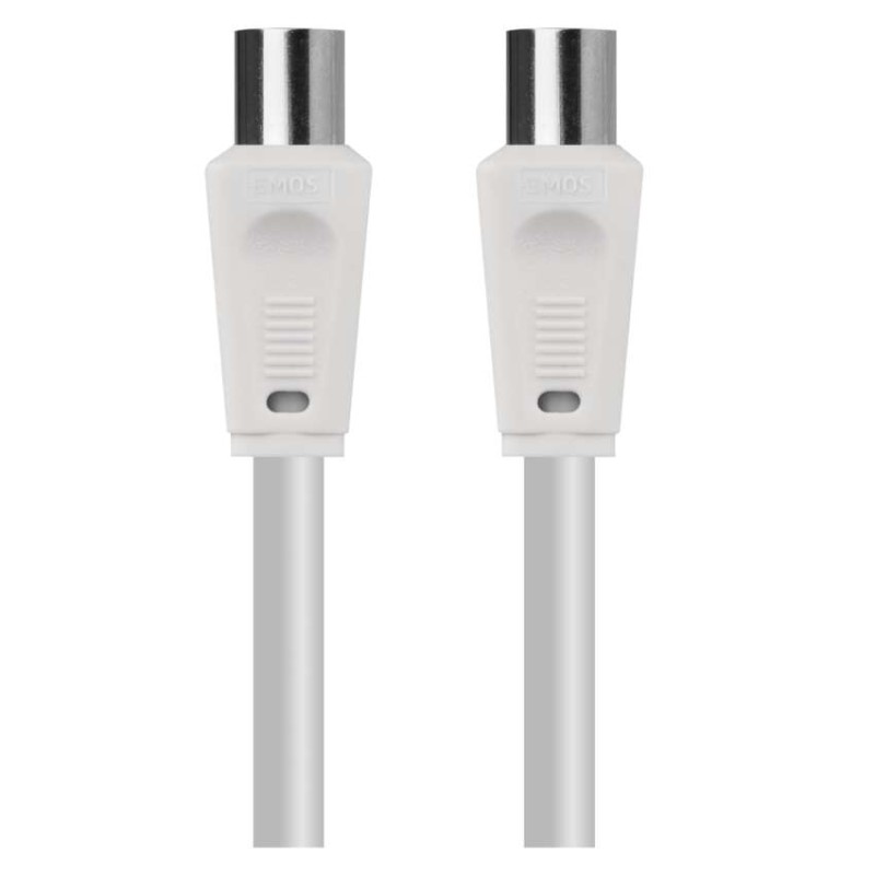 Antenas koaksiālais kabelis, ekranēts, 1,25 m, – taisns