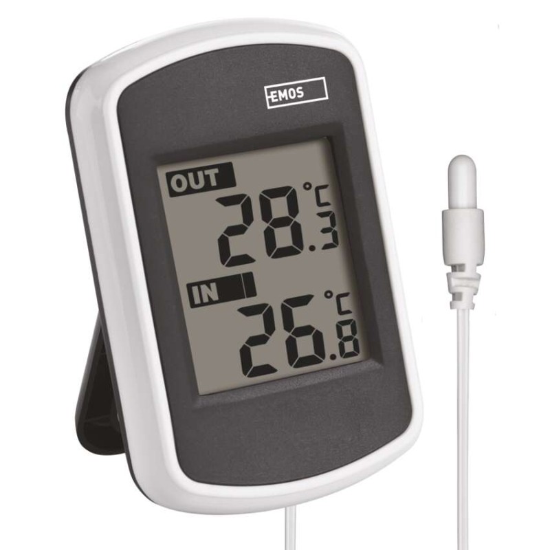 Digitális hőmérő, vezetékes érzékelővel E0041