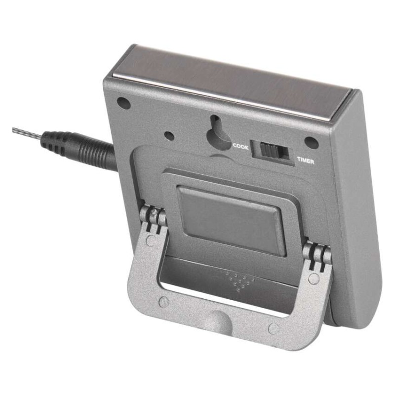 Digitālais grila termometrs ar taimeri, vadu sensors E2157