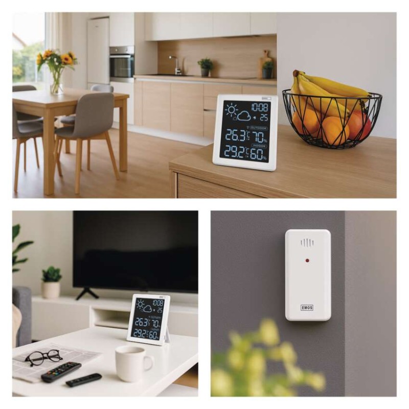 EMOS Meteorológiai állomás E8647W