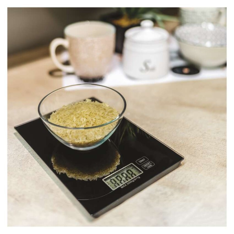 Digitálna kuchynská váha EV014B, čierna