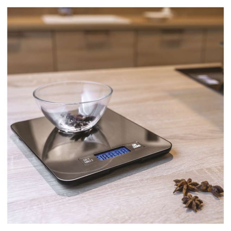 Digitálna kuchynská váha EV023, strieborná