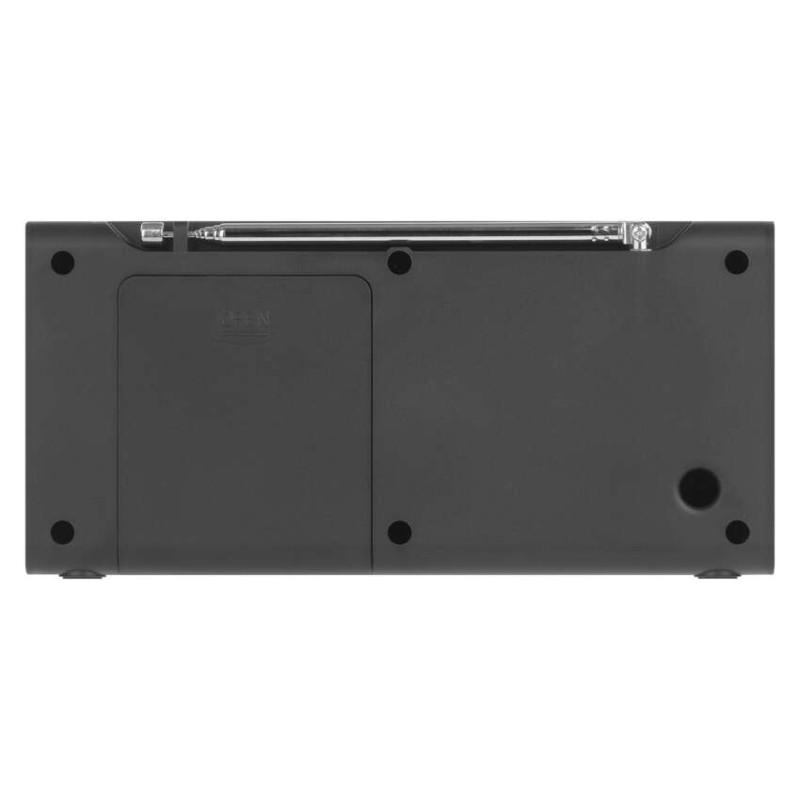 Přenosné rádio s Bluetooth, DAB / DAB+ / FM, černé