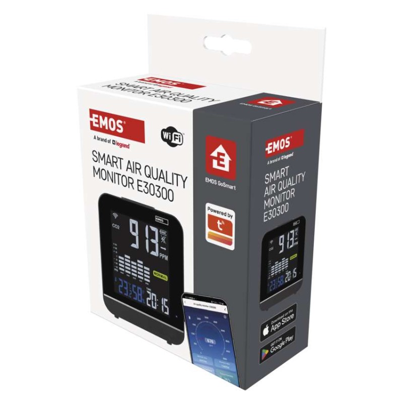 GoSmart Monitor jakości powietrza E30300 z WiFi