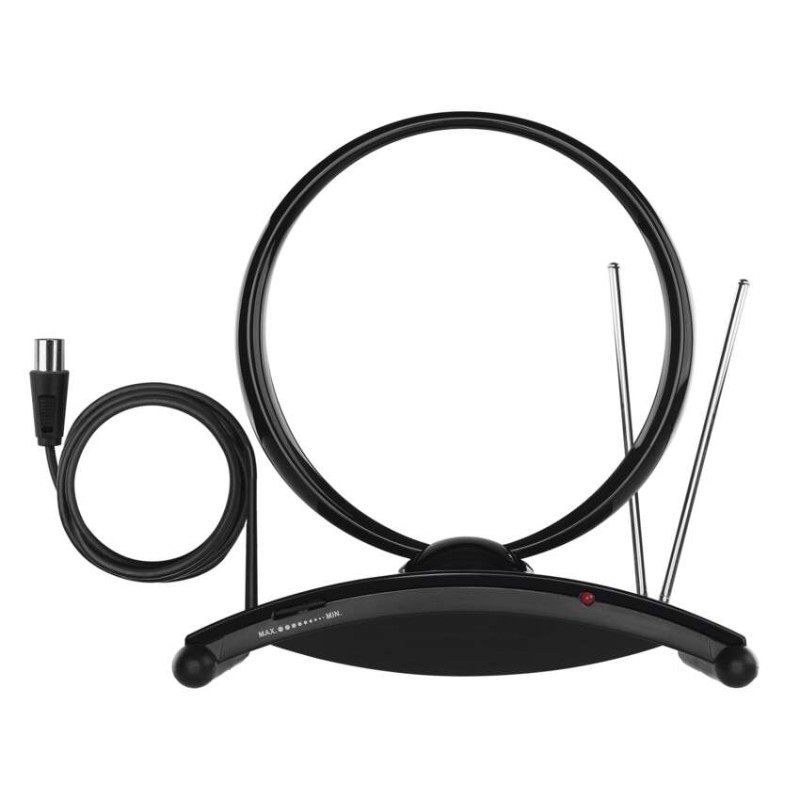 Szobaantenna CITY RING-C550, DVB-T2, DAB, FM, LTE/4G/5G szűrő