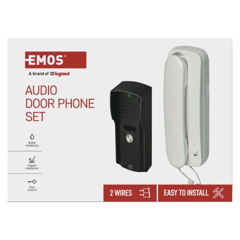 Kodune audiovärava telefonikomplekt H1085, 1 osaleja