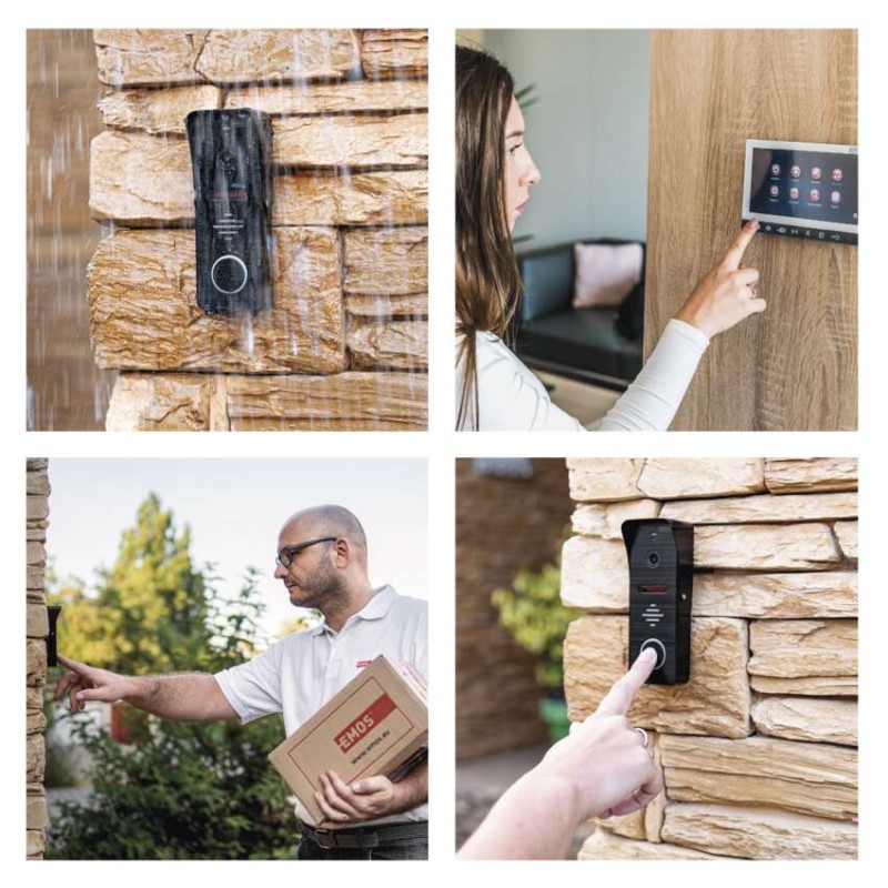 Wideodomofon 7" komplet EM-10AHD