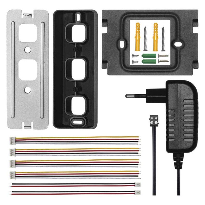 Videonamruņa komplekts EM-10AHD ar elektroniski atveramu/aizveramu slēdzeni