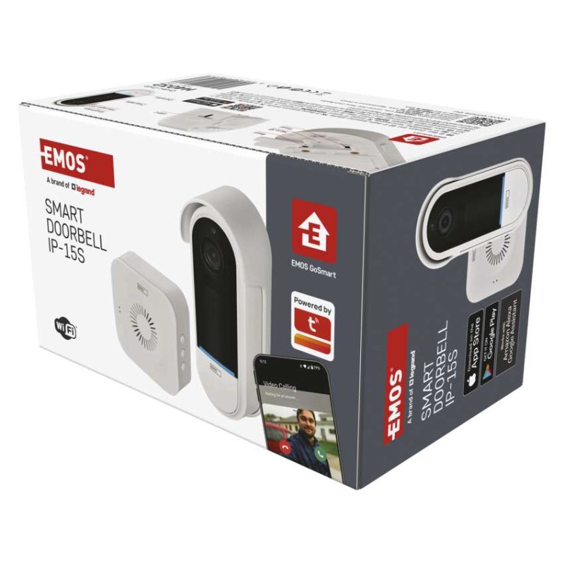 #VIDEO DOORBELL TUYA IP-15S DC BATTERY