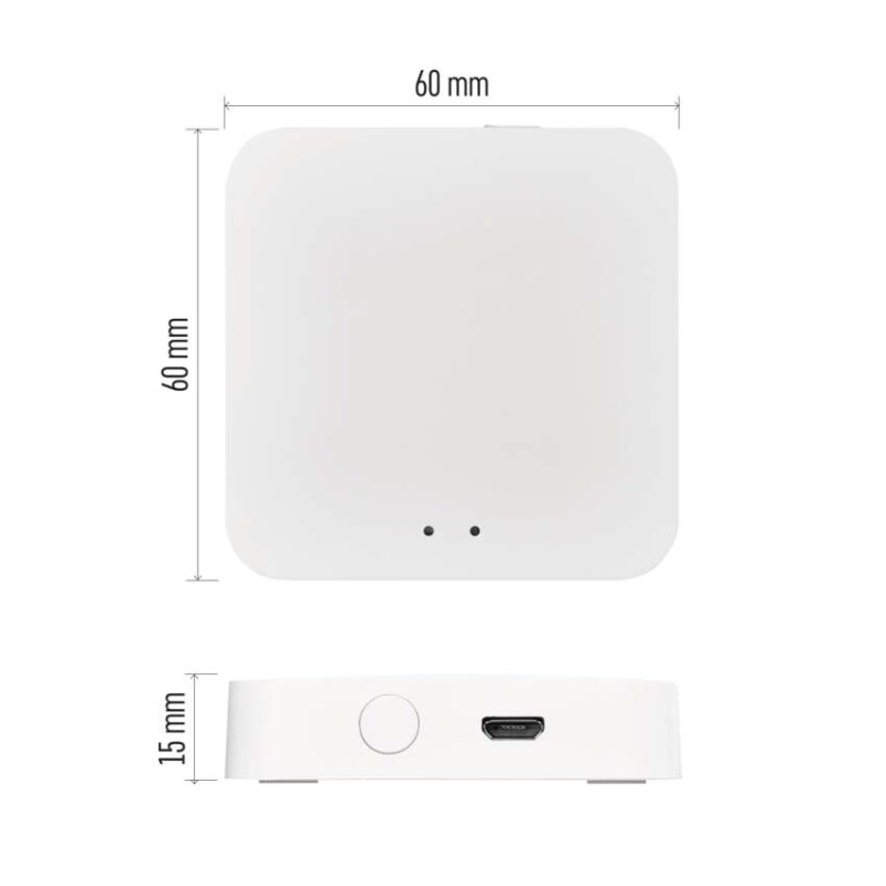 GoSmart Multifunkční ZigBee brána IP-1000Z s Bluetooth a WiFi