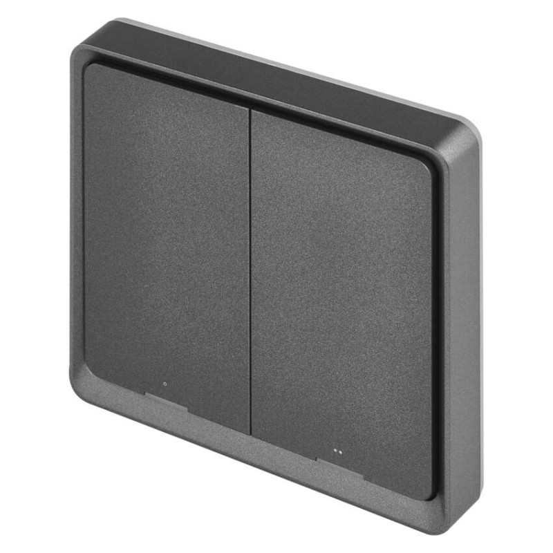 GoSmart Přenosný ovladač scén IP-2002ZB, ZigBee 3.0, 2-tlačítkový