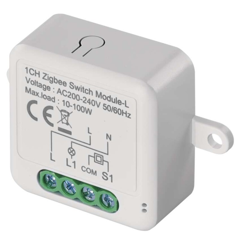 GoSmart stikalni modul IP-2103SZ, ZigBee, 1-kanalni (ne potrebuje žice N)