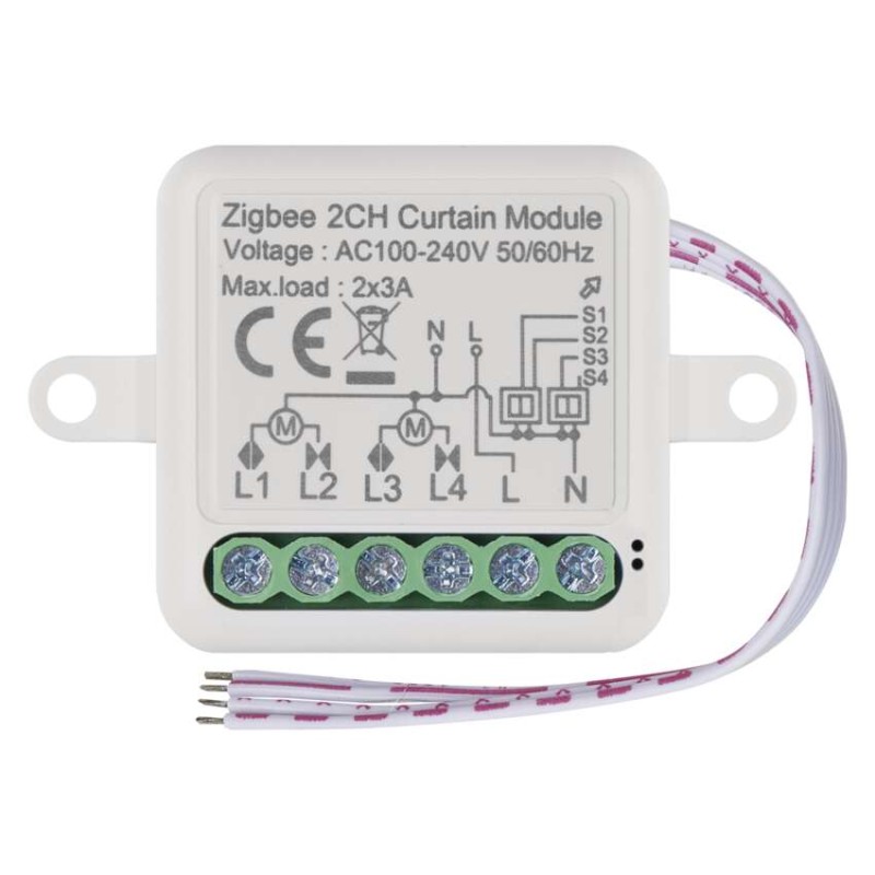 GoSmart motoros modul IP-2122CZ, ZigBee, 2 csatornás
