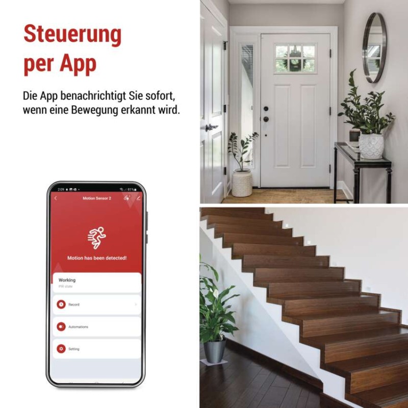 GoSmart PIR Bewegungssensor IP-2210Z, IP20, ZigBee