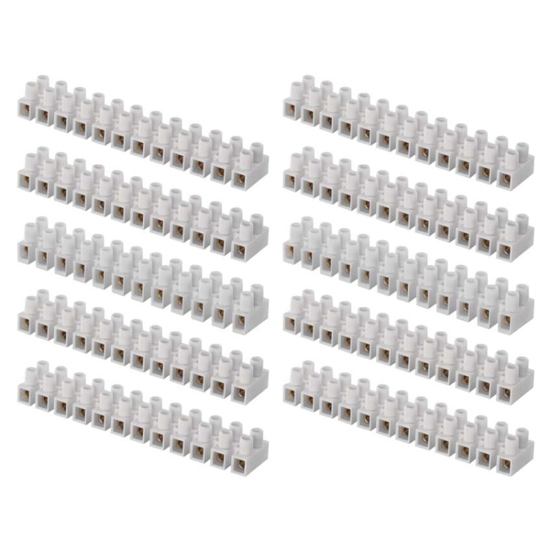 Svorkovnice 12x10,0 mm bílá