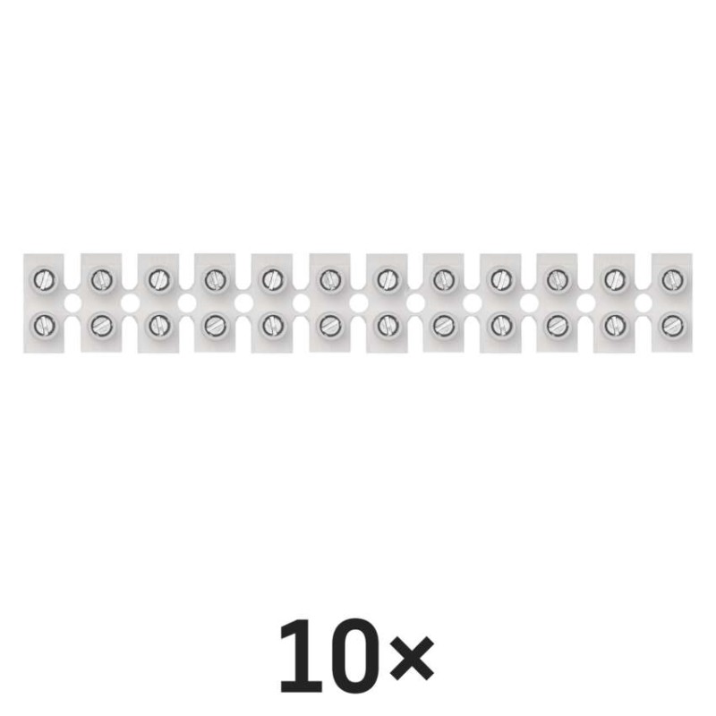 Svorkovnice 12x16,0 mm bílá, 10 ks