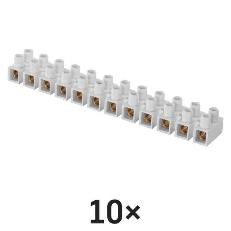 Svorkovnice 12x16,0 mm bílá, 10 ks