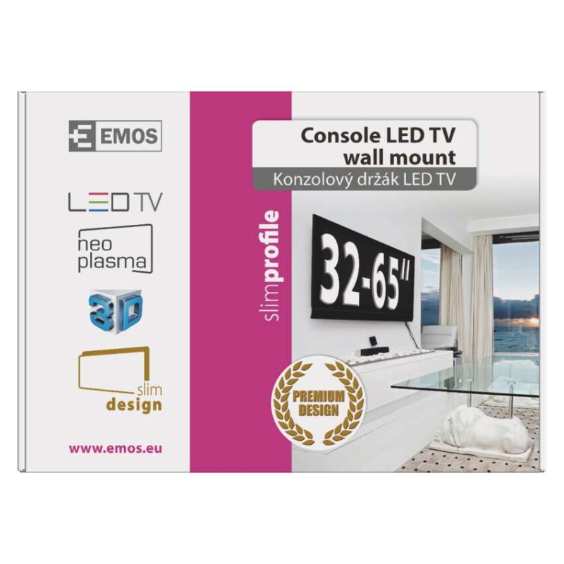 Konzolový držák LED TV 32–80" (81–203 cm)