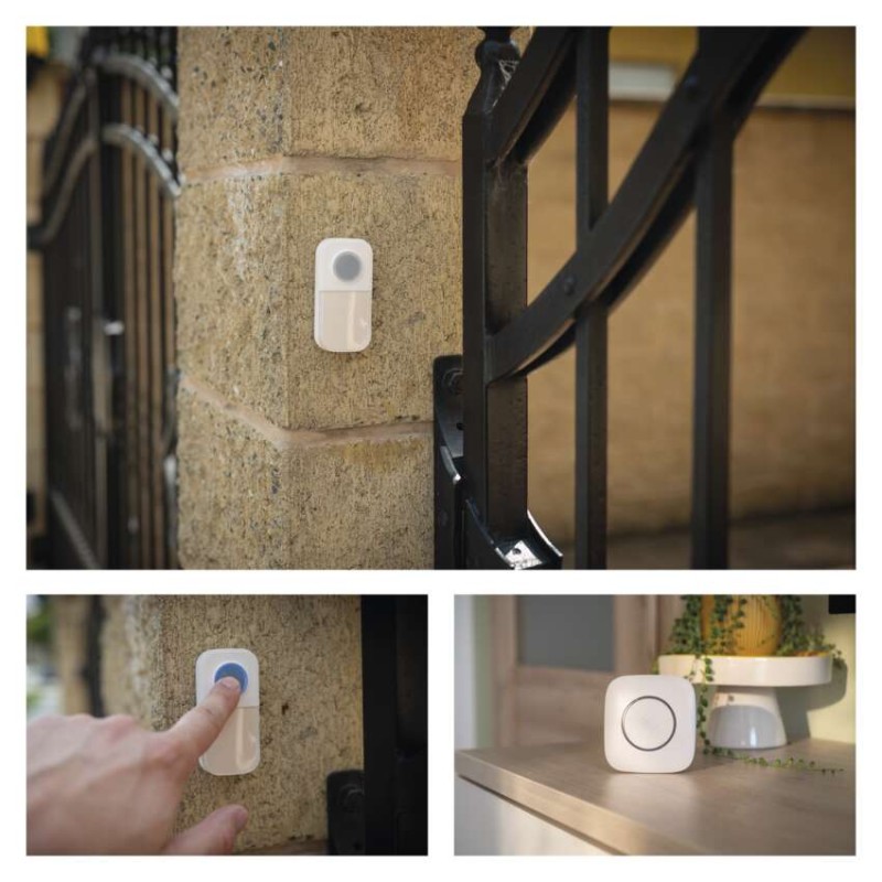 Domovní bezdrátový zvonek P5712 na 3x AA