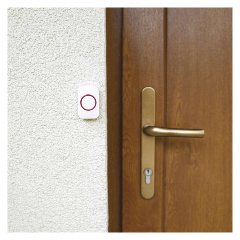 Kültéri tartalék nyomógomb P5732 csengőhöz, 1x CR2032