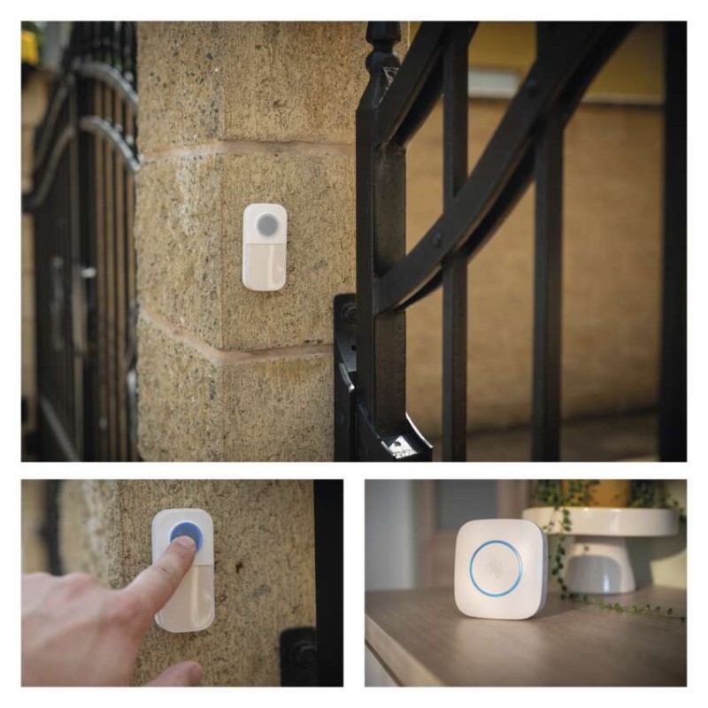 Vezeték nélküli csengő P5736, 3× AA