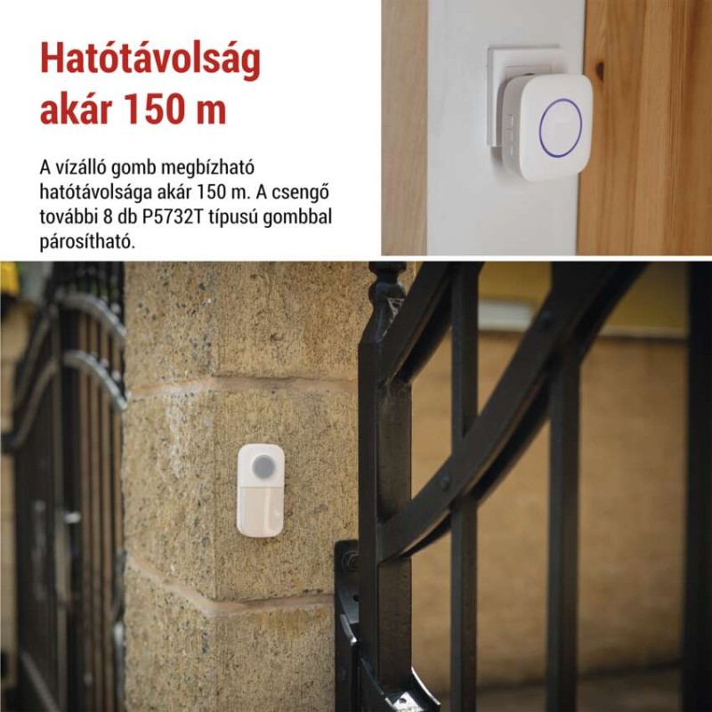 Vezeték nélküli csengő P5737